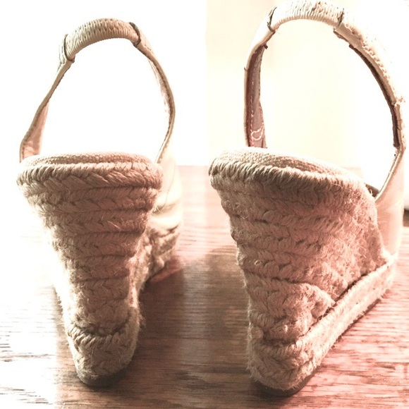 White/Cream wedge shoe - Picture 5 of 10